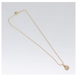 Christian Dior-Christian Dior Necklace metal Gold Auth 109526-Golden