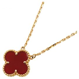 Van Cleef & Arpels-Van Cleef & Arpels Alhambra Necklace-Red
