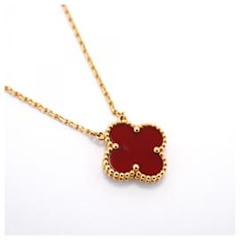 Van Cleef & Arpels-Van Cleef & Arpels Alhambra Necklace-Red