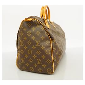 Louis Vuitton-Louis Vuitton Monogram Speedy 40 Handbag-Brown