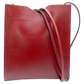 Hermès-Sac à épaule Hermes Onimaitou-Rouge,Bordeaux