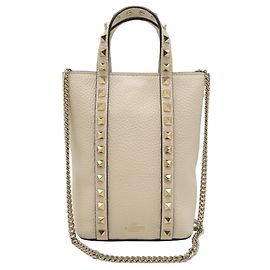 Valentino Garavani Rockstud Women's Handbag White