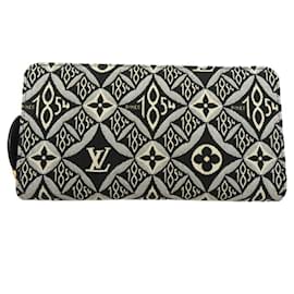 Louis Vuitton-Louis Vuitton Monogram Jacquard Zippy Wallet-Black