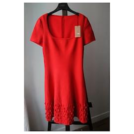 Alaïa-Dresses-Red
