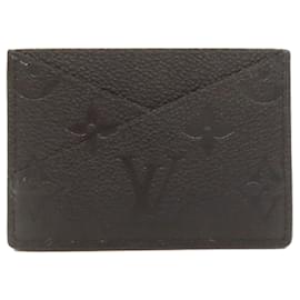 Louis Vuitton-Louis Vuitton Empreinte Business Card Case-Black