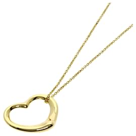 Tiffany & Co-Tiffany Heart Necklace in 18K Yellow Gold-Other