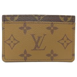 Louis Vuitton-Louis Vuitton Monogram Reverse Business Card Case-Monogram