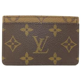 Louis Vuitton-Louis Vuitton Monogram Reverse Business Card Case-Monogram