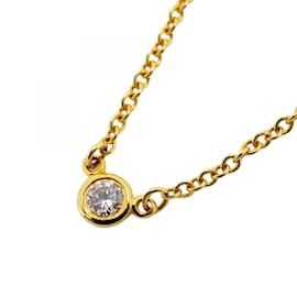 Tiffany & Co-Tiffany Necklace by the Yard in 18K Yellow Gold with Diamond-Other