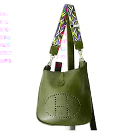 Hermès-Handbags-Dark red
