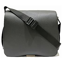 Louis Vuitton-Sac à épaule Louis Vuitton Taiga Victor M30142-Gris