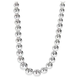 Tiffany & Co-Tiffany & Co. Sterling Silver  HardWear Graduated Ball Necklace-Silvery,Metallic