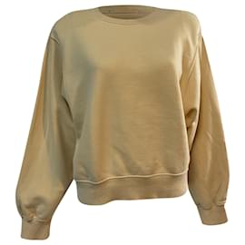 Autre Marque-Frankie Shop Vanessa Sweater in Yellow Cotton-Yellow