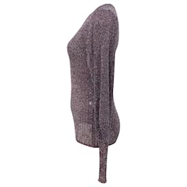 Ba&Sh-Ba&sh Lexi Sweater in Purple Viscose-Purple