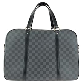 Louis Vuitton-Malette Louis Vuitton Yorne Damier Graphite-Noir