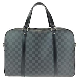 Louis Vuitton-Malette Louis Vuitton Yorne Damier Graphite-Noir