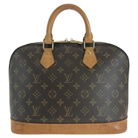 Louis Vuitton-Louis Vuitton Alma Monogram Handbag-Brown