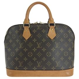 Louis Vuitton-Louis Vuitton Alma Monogram Handbag-Brown
