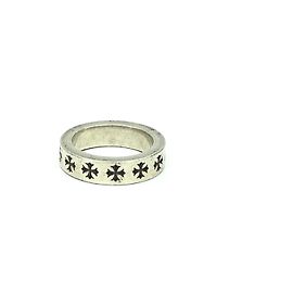 Chrome Hearts Forever Silberring Silber Metallisch