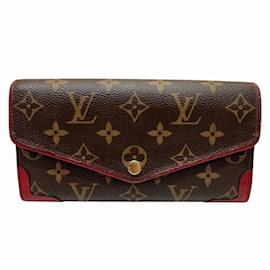 Louis Vuitton-Louis Vuitton Monogram Portefeuille Sarah Retiro Long Wallet-Monogram