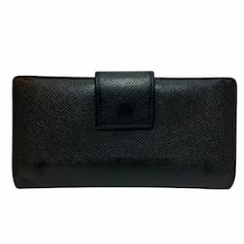 Bulgari-Bvlgari Black Long Wallet for Men-Black