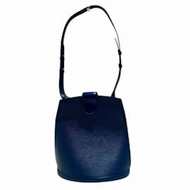 Louis Vuitton-Louis Vuitton Epi Cluny M52255 Shoulder Bag-Blue