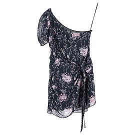Abito Mini LoveShackFancy in seta stampata floreale Altro
