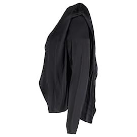 Autre Marque-Dodo Bar Or Berna Blouse in Black Silk-Black