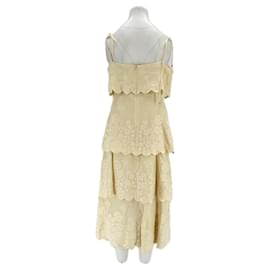 Zimmermann-Robe en lin-Camel