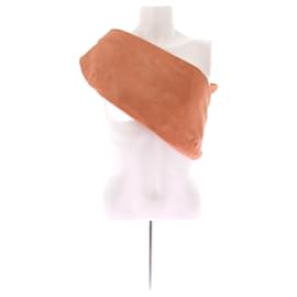 Autre Marque-Sac Banane en cuir-Orange