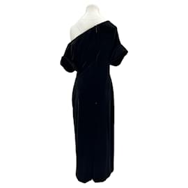 Christopher Kane-Robe en velours-Black