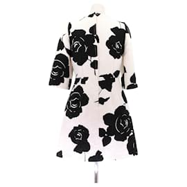 Dolce & Gabbana-Robe de cocktail noire et blanche-White