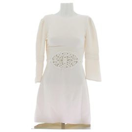 Valentino Garavani Weißes Cocktailkleid Weiß