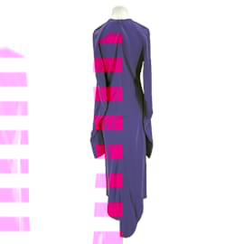 Petar Petrov-Robe satinée rose-Pink