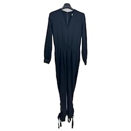 Combinaison en laine noire Yves Saint Laurent Taille 36 Noir