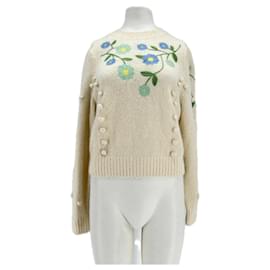 & Other Stories-Pull en laine mélangée-Khaki