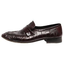 The row Brown leather loafers - size EU 40 (UK 7) Brown