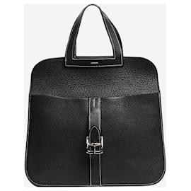 Hermès-Sac Halzan 31 noir-Noir
