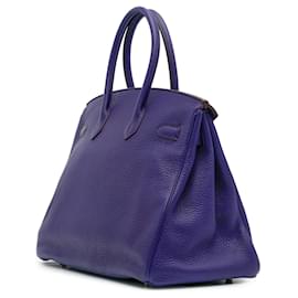 Hermès-Hermès Birkin Retourne 35 en Togo violet-Violet,Violet foncé