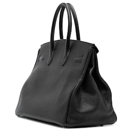 Hermès-Hermès Birkin Retourne 35 en Togo Noir-Noir