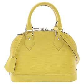 Louis Vuitton-Louis Vuitton Yellow Epi Alma BB-Yellow