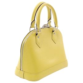 Louis Vuitton-Louis Vuitton Yellow Epi Alma BB-Yellow