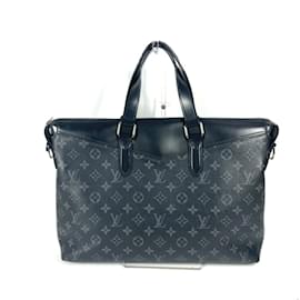 Louis Vuitton-Malette Explorer Monogram Eclipse Louis Vuitton-Noir,Monogramme
