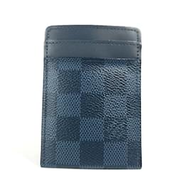 Louis Vuitton-Louis Vuitton Damier Cobalt Card Case-Blue,Navy blue