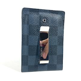 Louis Vuitton-Louis Vuitton Damier Cobalt Card Case-Blue,Navy blue