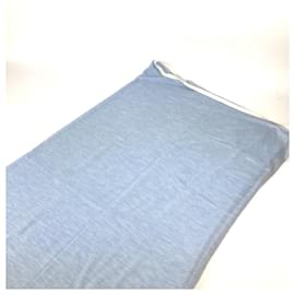 Hermès-Hermes Epi Carre Geant 120 Large Shawl-Blue