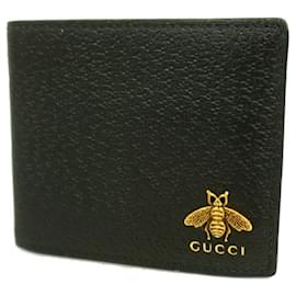 Gucci-Gucci Animalier Bi-Fold Wallet-Black