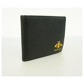 Gucci-Gucci Animalier Bi-Fold Wallet-Black