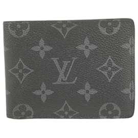 Louis Vuitton-Portefeuille Bill Monogram Eclipse Louis Vuitton-Noir