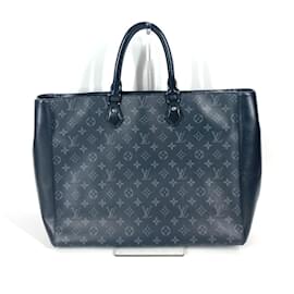 Louis Vuitton-Sac Grand Sack Monogram Eclipse Louis Vuitton-Noir,Monogramme